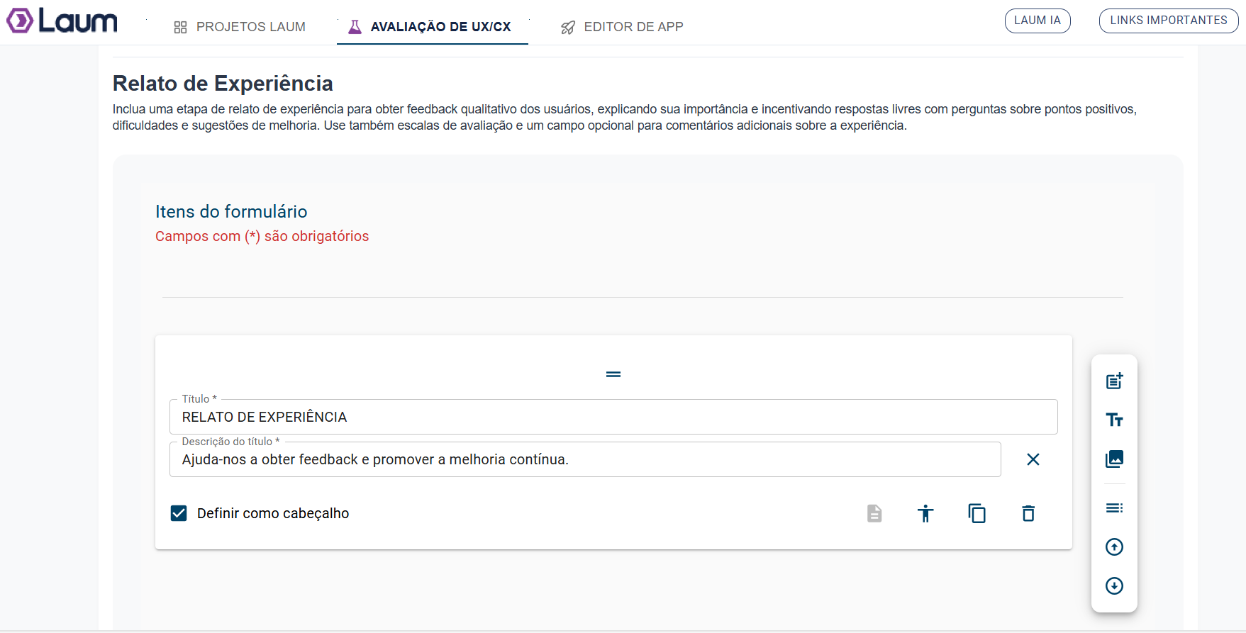 relato de experiencia